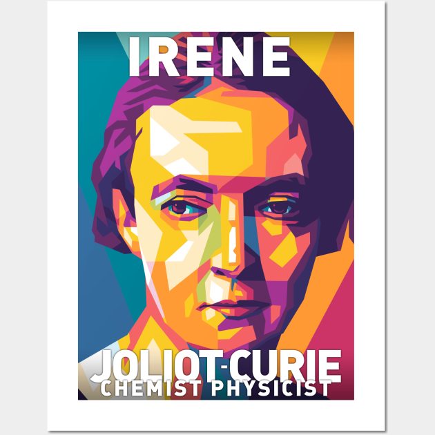 Irene Joliot Curie Wall Art by Shecience